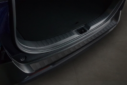 Rear bumper protector suitable for Suzuki Across 2020-> stainless steel matt black (SUZ1ACBP) (1)