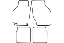 Suzuki Alto 1994-2000 3d & 5d car mat set (SUZ1ALMV)