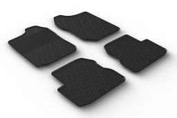Car mats Suzuki Jimny III 1998-2018 Rubbasol rubber (SUZ1JIFR) (1)