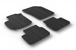 Suzuki Swift (FZ-NZ) 2010-2017 5-door hatchback car mats set anti-slip Rubbasol rubber (SUZ1SWFR)