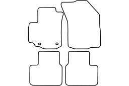 Suzuki SX4 2006-2013 5d car mat set (SUZ1SXMV)