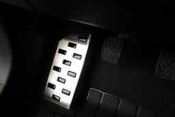 Foot rest trim suitable for Suzuki Vitara (LY) 2015->   stainless steel brushed (SUZ1VIFA) (1)