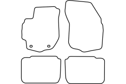 Suzuki Liana 2004-2008 4d & 5d car mat set (SUZ2LIMV)
