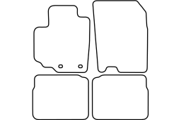 Suzuki SX4 S-Cross 2013- 5d car mat set (SUZ2SXMV)