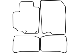 Suzuki Vitara IV 2015- car mat set (SUZ2VIMV)