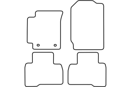 Suzuki Grand Vitara 2005-2014 5d car mat set (SUZ3GVMV)