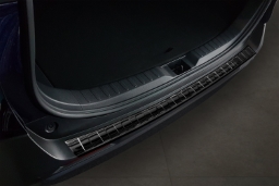 Rear bumper protector suitable for Suzuki Across 2018-> stainless steel high gloss anthracite (SUZ5ACBP) (1)