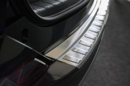 Toyota RAV4 IV (XA40) 2016-> rear bumper protector stainless steel (TOY11R4BP) (1)