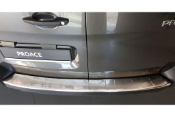 Rear bumper protector Toyota ProAce II 2016-> stainless steel (TOY16POBP) (1)