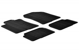 Toyota Corolla Verso (AR10) 2004-2009 car mats set anti-slip Rubbasol rubber (TOY1COFR)