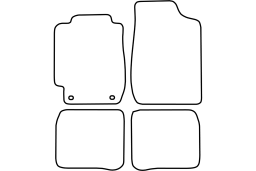 Toyota Corolla (E100) 1993-1997 3d & 4d & 5d & wagon car mat set (TOY1COMV)