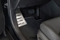 Foot rest trim Toyota RAV4 V (XA50) 2018-> stainless steel (TOY1R4FV) (1)