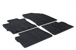 Toyota Auris II 2012-2018 5-door hatchback car mats set anti-slip Rubbasol rubber (TOY2AUFR)