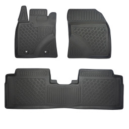 Toyota Avensis III 2008- wagon foot mat set PE/TPE rubber / automatten set PE/TPE rubber / Fußmatten Set PE/TPE Gummi / jeu tapis auto PE/TPE caoutchouc (TOY2AVFM)