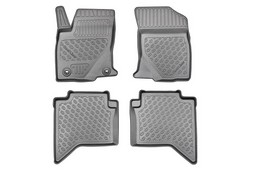 Car mats suitable for Toyota Hi-Lux VIII 2015-> pickup Cool Liner PE/TPE rubber (TOY2HLFM-C) (1)
