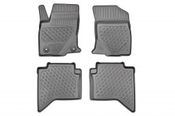 Toyota Hi-Lux VIII 2015-present Cool Liner car mat set PE/TPE rubber (TOY2HLFM) (1)