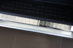 Door sill plates suitable for Toyota ProAce Verso II 2016->   stainless steel brushed 2 pieces (TOY2POEG) (1)