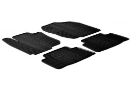 Toyota RAV4 IV (XA40) 2013-present car mats set anti-slip Rubbasol rubber (TOY2R4FR)