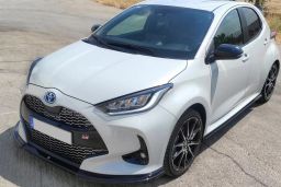 Front spoiler Toyota Yaris (XP21) 2020-present 5-door hatchback ABS - painted (TOY2YAMF) (1)