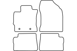 Toyota Auris II TS 2013- car mat set (TOY3AUMV)