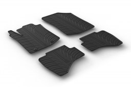 Toyota Aygo II 2014-present 5-door hatchback car mats set anti-slip Rubbasol rubber (TOY3AYFR)