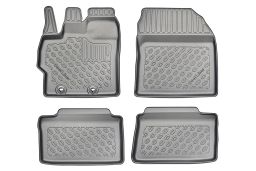 Car mats Toyota Yaris (XP21) 2020-> 5-door hatchback Cool Liner PE/TPE rubber (TOY3YAFM) (1)