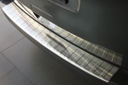 Toyota ProAce Verso II 2016-> rear bumper protector stainless steel (TOY4POBP) (1)
