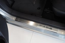 Door sill plates Toyota Auris II 2012-2018 5-door hatchback stainless steel (TOY5AUEA) (1)