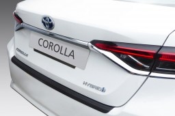 Rear bumper protector Toyota Corolla (E210) 2018-> 4-door saloon ABS - brushed alloy (TOY6COBP) (1)