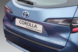 Rear bumper protector Toyota Corolla Touring Sports (E210) 2018-> wagon ABS - brushed alloy (TOY7COBP) (1)