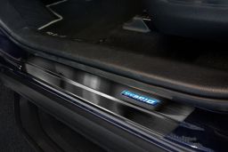 Toyota RAV4 V (XA50) 2018-present door sill plates set black 4 pcs / Einstiegsleisten Set 4-teilig / instaplijst set 4-delig / seuils de portes 4 pcs (TOY8R4EG)