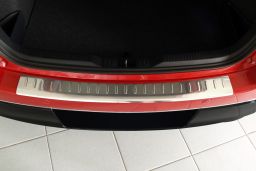 Toyota Auris II 2012-2015 5-door hatchback rear bumper protector stainless steel (TOY9AUBP) (1)