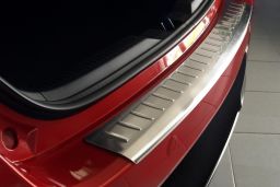 Toyota Auris II 2012-2015 5-door hatchback rear bumper protector stainless steel (TOY9AUBP) (2)