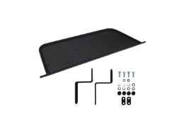Wind deflector Triumph TR3 1955-1961 Black