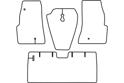 Volvo Amazon 1956-1970 4d & wagon car mat set (VOL1AMMV)
