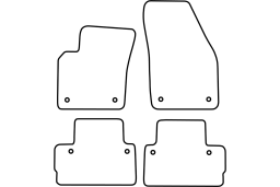 Volvo C30 2006-2012 3d car mat set (VOL1C3MV)