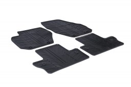 Volvo V60 2010-present wagon car mats set anti-slip Rubbasol rubber (VOL1V6FR)