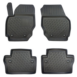 Volvo V70 - XC70 (P24) 2007-2016 wagon foot mat set PE/TPE rubber / automatten set PE/TPE rubber / Fußmatten Set PE/TPE Gummi / jeu tapis auto PE/TPE caoutchouc (VOL1V7FM)