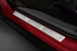 Door sill plates Volvo XC40 2017-> stainless steel 4 pieces (VOL1X4EG) (1)