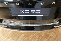 Volvo XC90 2002-2015 rear bumper protector stainless steel (VOL1X9BP) (3)