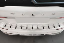 Rear bumper protector Volvo XC60 II 2017->   stainless steel - Strong (VOL21X6BP) (1)