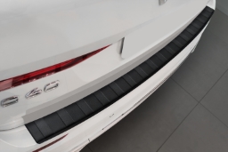 Rear bumper protector suitable for Volvo XC60 II 2017->   stainless steel matt black (VOL25X6BP) (1)