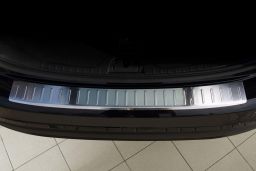 Volvo V60 2010-> wagon rear bumper protector stainless steel (VOL2V6BP) (2)