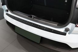 Rear bumper protector Volvo EX30 2024-> stainless steel matt black (VOL3E3BP) (1)