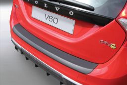 Volvo V60 2010-> wagon rear bumper protector ABS (VOL3V6BP)