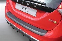 Volvo V60 2010-> wagon rear bumper protector ABS (VOL3V6BP)