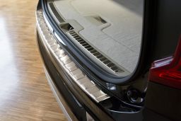 Volvo XC90 II 2015-> rear bumper protector stainless steel (VOL5X9BP) (1)