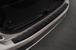 Rear bumper protector Volvo V90 II 2016-> wagon stainless steel anthracite matt (VOL9V9BP) (1)