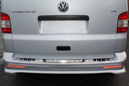 Volkswagen Transporter T6 2015-> rear bumper protector stainless steel (VW10T6BP) (1)
