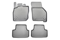 Car mats suitable for Volkswagen Golf VIII (CD) 2020-> 5-door hatchback Cool Liner PE/TPE rubber (VW11GOFM-C) (1)